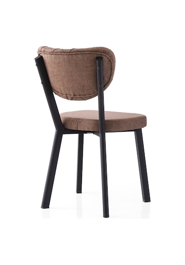 Ay Masa, Rivove Sandalye, Dafne, 120x70 Cappuccino