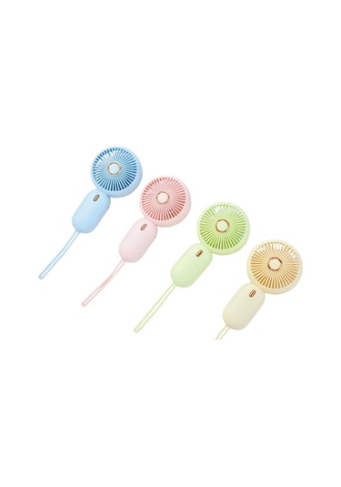 Avuç İçi Taşınabilir Şarjlı Mini Vantilatör El Fanı Yeşil Ym88196