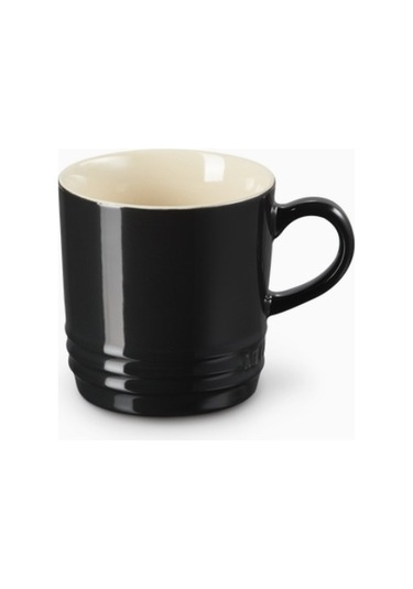 Le Creuset Seramik Cappuccino Kupası Lüks Ve Zarif Siyah