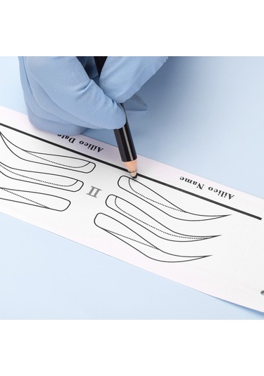 Wezone Başlangıçcılar İçin Taşınabilir 6 Adet Kaş Kalıbı Seti - Çizgi Uygulaması, Farklı Teknikler Ve Ayırmalı Halka