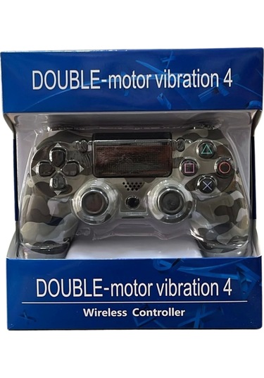 Glrtech P4b Kablosuz Oyun Kolu Double Motor Titreşimli Şarj Edilebilir Ps4 Uyumlu