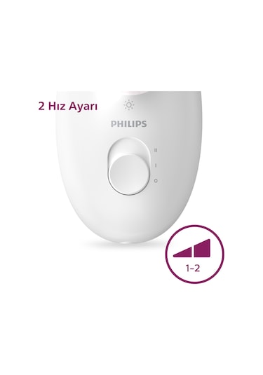 Philips Bre255/05 Satinelle Essential Kablolu Kompakt Epilatör