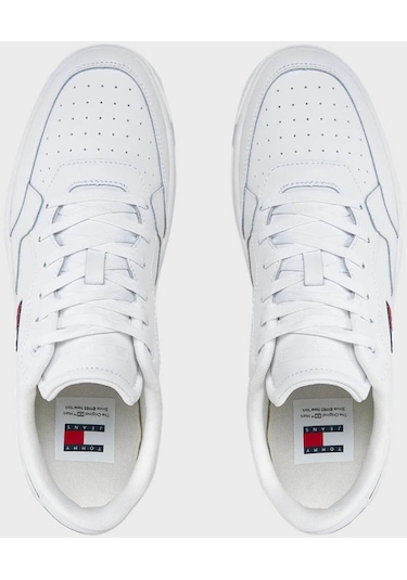 Tommy Jeans Erkek Ayakkabı Em0em01397 Ybs Beyaz