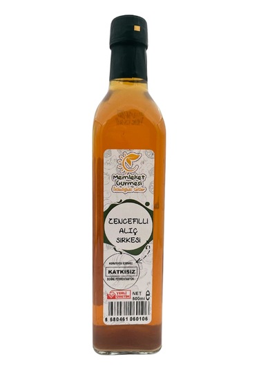 Vafi Sirke Serisi Zencefilli Alıç Sirkesi 500 Ml-5469