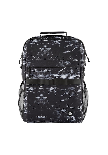 HP Campus 7J592AA XL Marble Stone 14"-16" Notebook Sırt Çantası - Siyah-beyaz