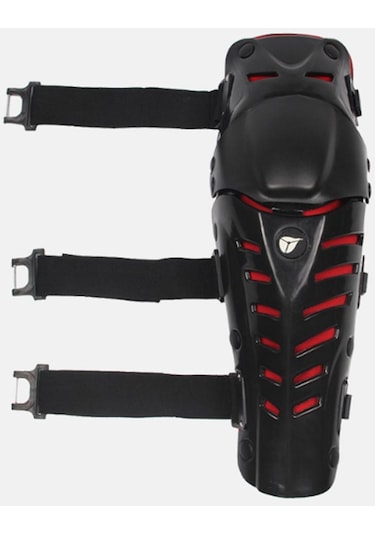 Suntek Motosiklet Motokros Dizlik Koruma Kırmızı