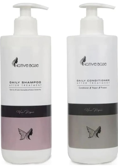 Native Base Sülfatsız Tuzsuz Daily Şampuan 500 ML + Saç Kremi