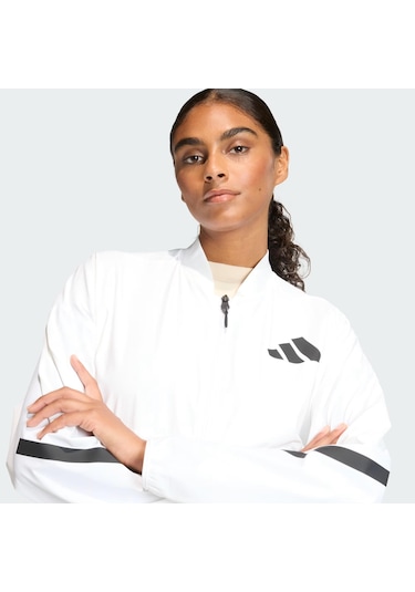 Adidas Z.n.e. Woven Bomber Kadın Sweatshirt C-adıkd8507b30a00 Beyaz