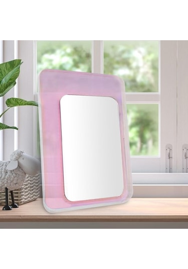 Suntek Cafe Dekorasyonu Için Makyaj Aynası Akrilik Masa