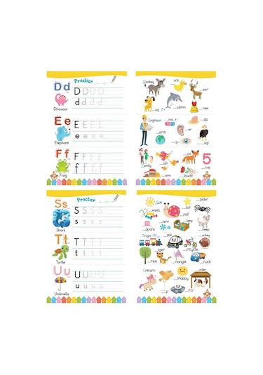 4 - 7 Yaş Ingilizce Eğitim Seti 5 Kitap