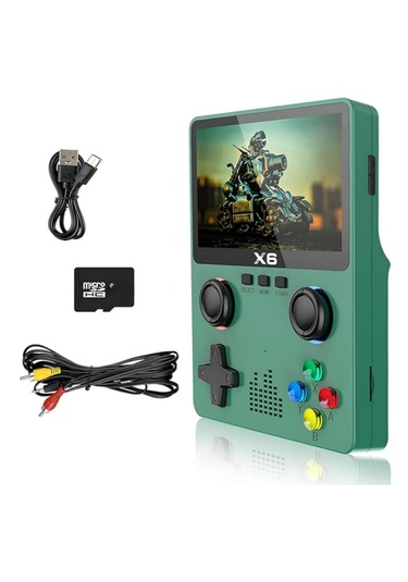 Qasul X6 4k Hd Çıkışı 10000 3d Oyunları 16gb Mini Küçük Kutu Tv Oyun