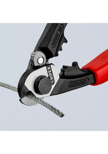 Knıpex Çelik Halat Ve Tel Kesme Makası 190 Mm 9562190