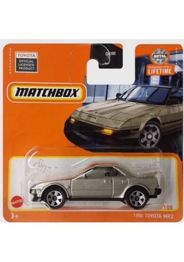 Matchbox 1984 Toyota Mr2 Gri