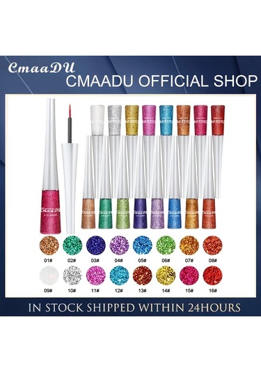 1 Adet Renkli Eyeliner Uzun Ömürlü Su Geçirmez Solmayan, Başlangıç Dostu Sahne 09 Tam Boyut Dark Topaz