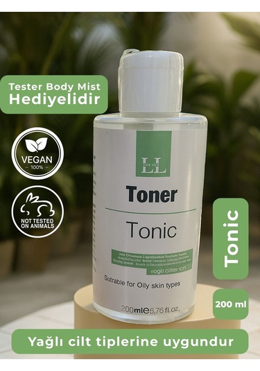Lau Lau Yağlı Ciltler için Tonik 200 ML