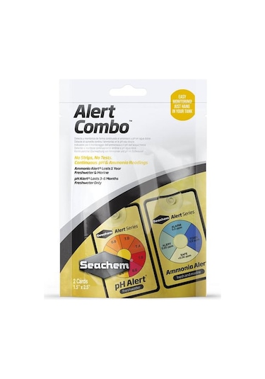 Seachem Alert Combo - Ph+ Ammonia Göstergesi