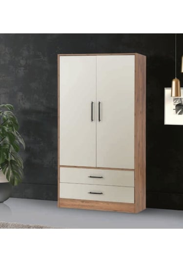 Bera Atlantik Çam - Kumbeji 2 Kapılı Tuna Dolap