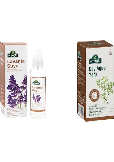 Arifoğlu Çay Ağacı Yağı 10 ML + Lavanta suyu 125 ML