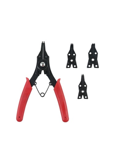 Aubyhe Dörtlü Kilitli Piston Pensi Seti - İç/harici Tırmık Açıcı, 90 -45 Açı Değiştirilebilir, Hafif Ve Taşınabilir Tamir Aracı