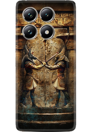 Xiaomi Redmi Note 14 Pro Plus Kılıf Boutique Baskılı Resimli Mısır Pcode -013