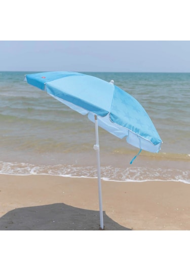 Flamingueo Cyndi Plaj Şemsiyesi Mavi Mavi