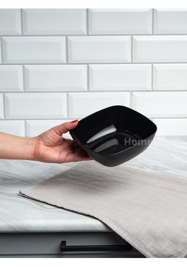 Al' Ternatıva Çorba Tabakları Seti Plastik, 25 Adet 203018678 Siyah