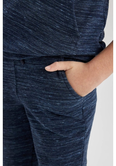 Defacto Erkek Çocuk Beli Bağcıklı Lastikli Paça Cepli Jogger Eşofman Altı B8915A823CWIN232 Çok Renkli