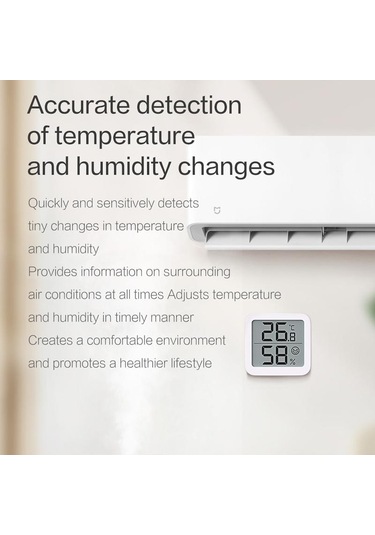 Jms Xiaomi Mıııw 2.1 İnç Sıcaklık Nem Kapalı Yüksek Hassasiyetli Bebek Odası Monitörü Büyük Lcd Ekran Jms Xiaomi Mıııw 2.1 İnç Sıcaklık Nem Kapalı Yüksek Hassasiyetli Bebek Odası Monitörü Büyük Lcd Ekran