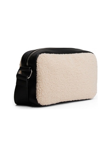 Tommy Hilfiger Tjw Cool Kürk Dokulu Kamera Kadın Beyaz Çanta Aw0aw18010ybh Beyaz