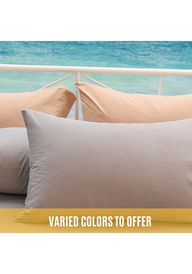 Teltree Koyu Mavi 100% Pamuk Yastık Kılıfı - 50x75 Cm, Konforlu, Temizliği Kolay, Dayanıklı, Envelope Tipi, Uyku Konforu, Tekli Paket Diğer