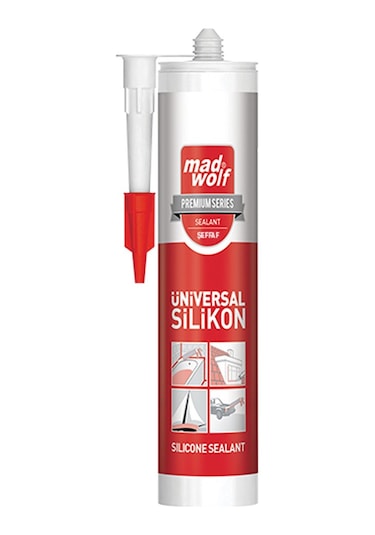 Mad Wolf 310 Ml Silikon Şeffaf