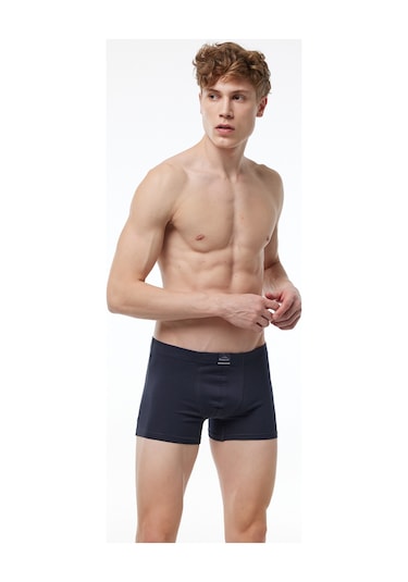 Malabadi Erkek Füme 5 Li Pamuk Elastan Boxer 5m074 Füme
