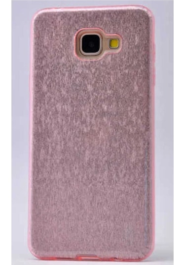 Samsung Uyumlu Galaxy J5 Prime Kılıf Zore Shining Silikon Rose Gold