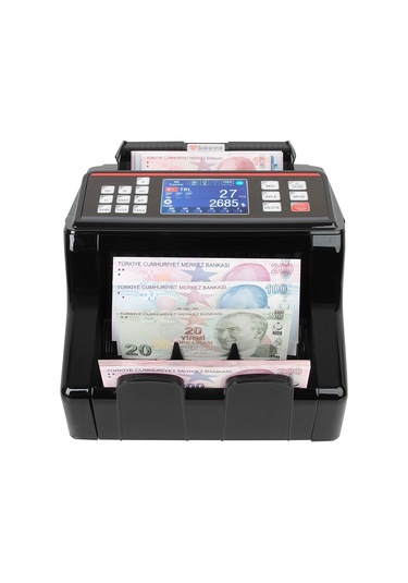 Baove GB8200G Karışık Para Sayma Makinesi - Sahte  Para Yakalama - TL, Euro, Usd + Müşteri Ekranı
