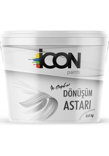 İcon Dönüşüm Astarı 3,5 Kg. İç Cephe Astar Boya