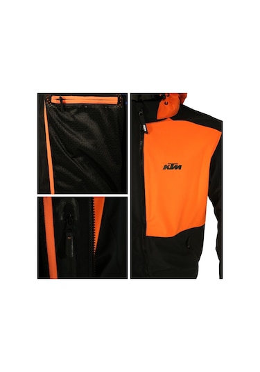 KTM Two 4 Ride V2 Ceket Siyah
