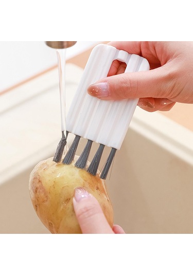 Suntek Biberon - Şişe Temizleme Fırçası Beyaz