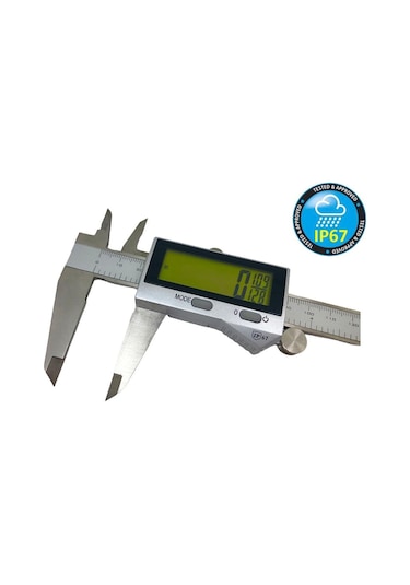 Dasqua 200Mm Su Geçirmez Dijital Kumpas Geniş Ekran 2610-8110