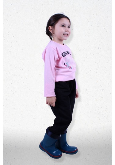 Kız Çocuk Alt-üst Takım Açık Pembe
