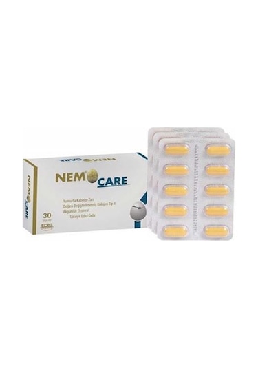 Nemocare Yumurta Kabuğu Zarı 30 Tablet