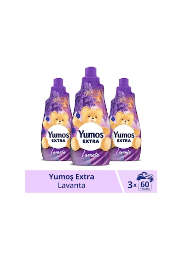 Yumoş Extra Lavanta 3x1440ml