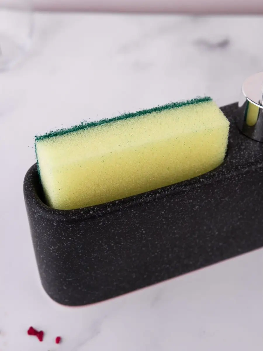 Good Sale Mutfak Spons Standlı Dispenser Dozatör , Siyah 140681768 Siyah