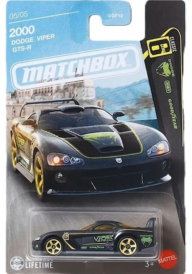 Matchbox 2000 Dodge Viper Gts-r 1:64 Model Araba