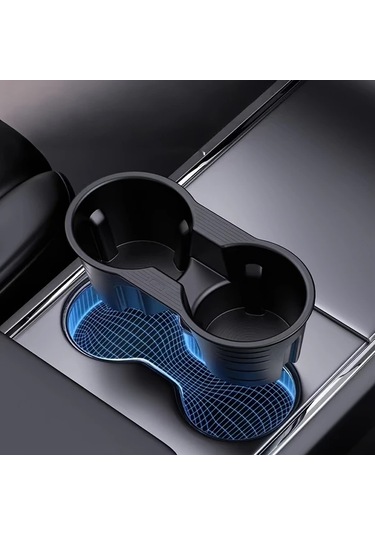 Hightower Tesla Model 3 Y Beyaz Kaymaz Devrilmez Bardak Tutucu Organizatör