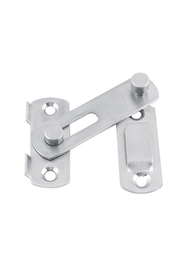 Lemestar Pembeçelik Evcil Hayvan Kapısı Kilidi - Kaydırmalı Çift Taraflı Kilit, Açık Kapı Engeli, Vurgu Teli Ve Somunlar İçerir