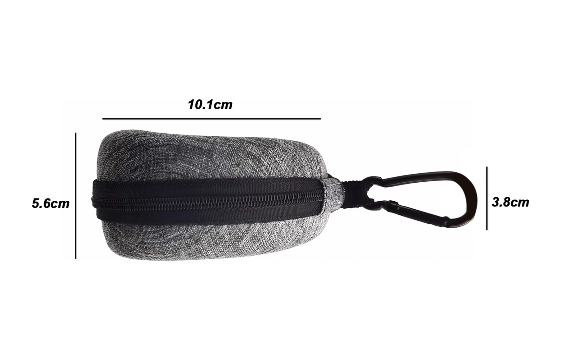 Skycity Eva Nylon Sert Kasa Saat Saklama Kutusu - Darbe Ve Çarpıma Dayanıklı, Taşınabilir Seyahat Ve İş Seyahatleri İçin Gri