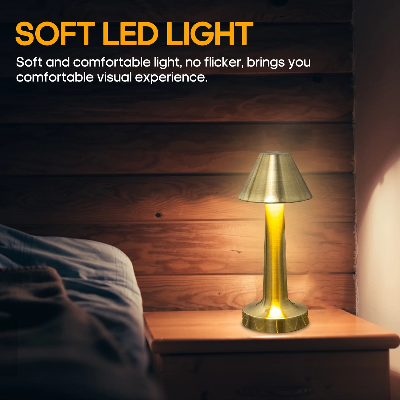 Moveevo Masaüstü Metal Dekoratif Led Lambası - Usb Şarjlı Dokunmatik Kontrol - Üç Renk Işık + Sürekli Parlaklık Ayarlama - Uzay Gümüşü Gümüş Moveevo Masaüstü Metal Dekoratif Led Lambası - Usb Şarjlı Dokunmatik Kontrol - Üç Renk Işık + Sürekli Parlaklık Ayarlama - Uzay Gümüşü Gümüş