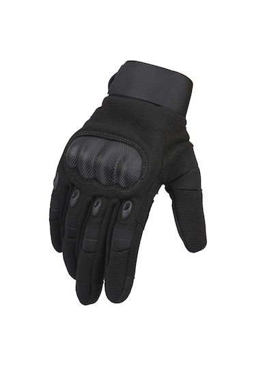 Symbee Motosiklet Eldivenleri: Kaymaz, Dört Mevsim, Dağcılık, Üç Parmak Dokunmatik, Nefes Alabilir, Dayanıklı Malzeme