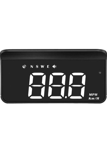 Novahub 3.5 İnç Araç Hud Gösterge: Hız, Yorgunluk Ve Aşırı Hız Alarmı İle Gps Uyumlu Sürüş Asistanı