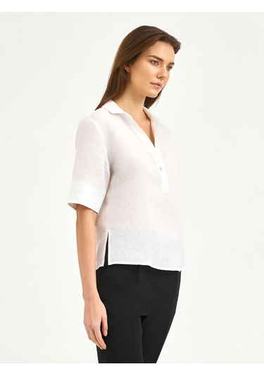 Karaca Kadın Regular Fıt Gömlek-beyaz 12.25s.04.017 Beyaz
